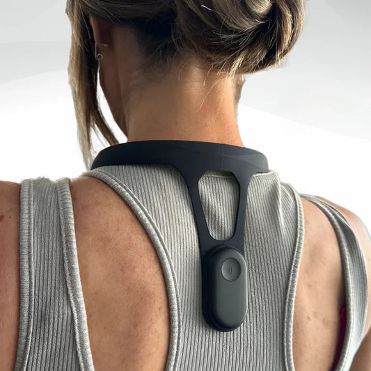 Smart Posture Corrector and Trainer with Microvibration Sensor